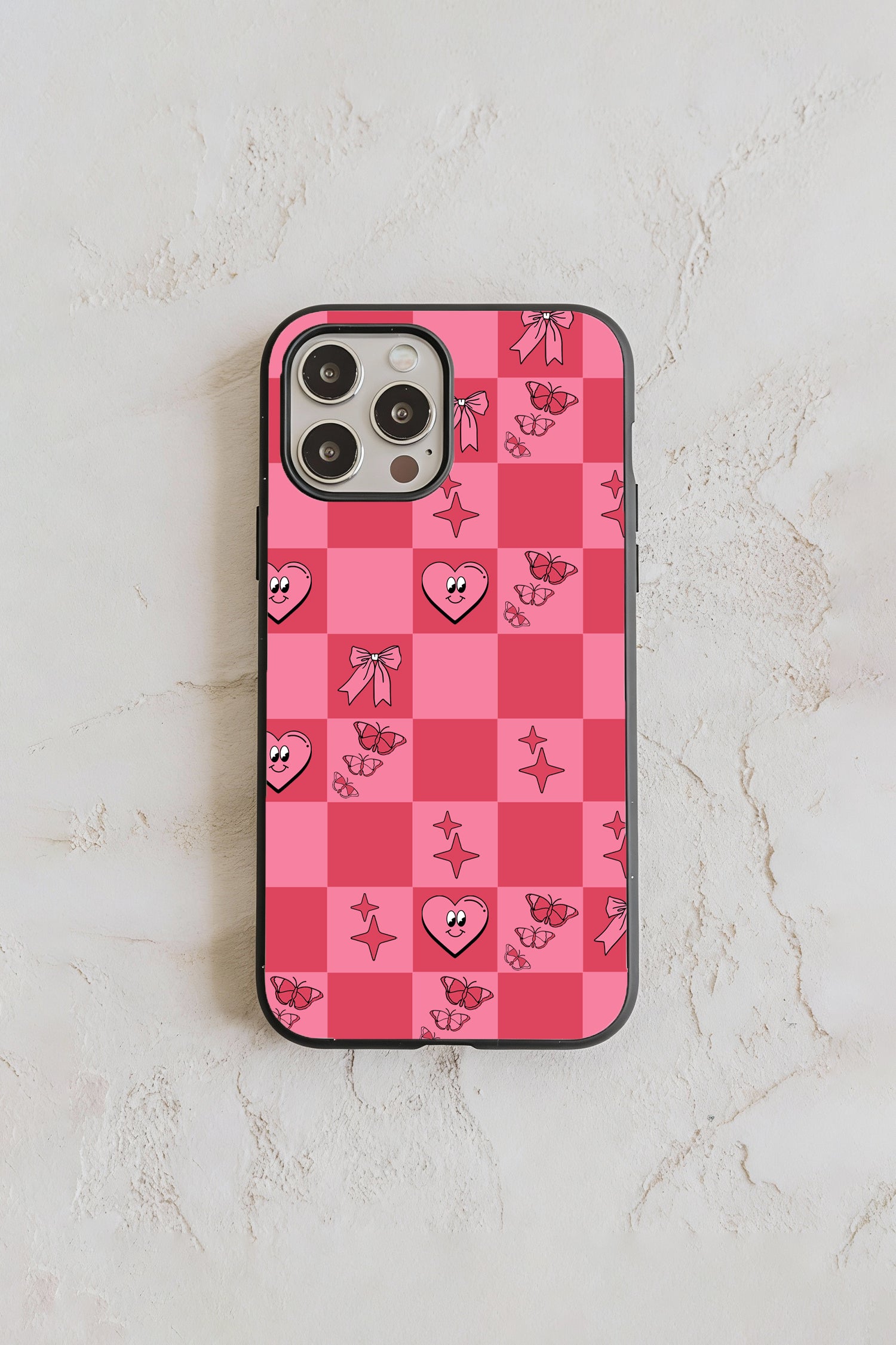 Butterfly Hearts iPhone Case