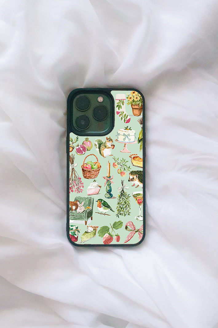 Cozy Cottage iPhone Case Spikes and Seams Cozy Cottage iPhone Case Spikes and Seams