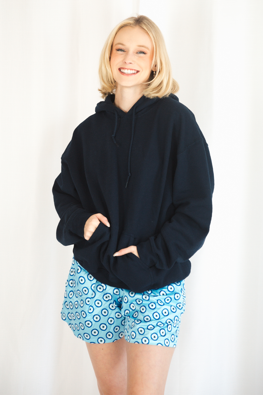 Evil Eye Custom Satin Pajamas