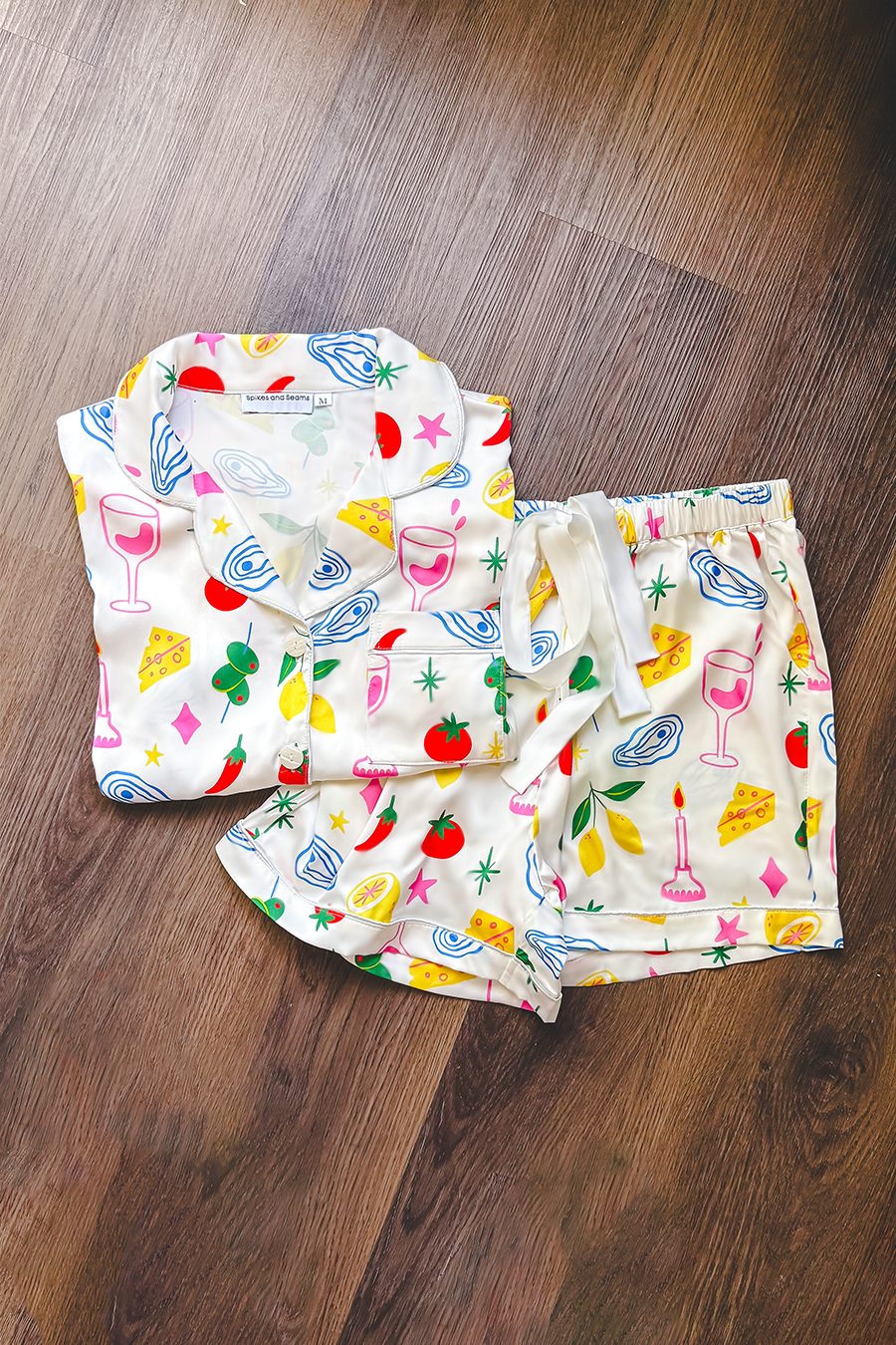 Life of Leisure Satin Pajamas
