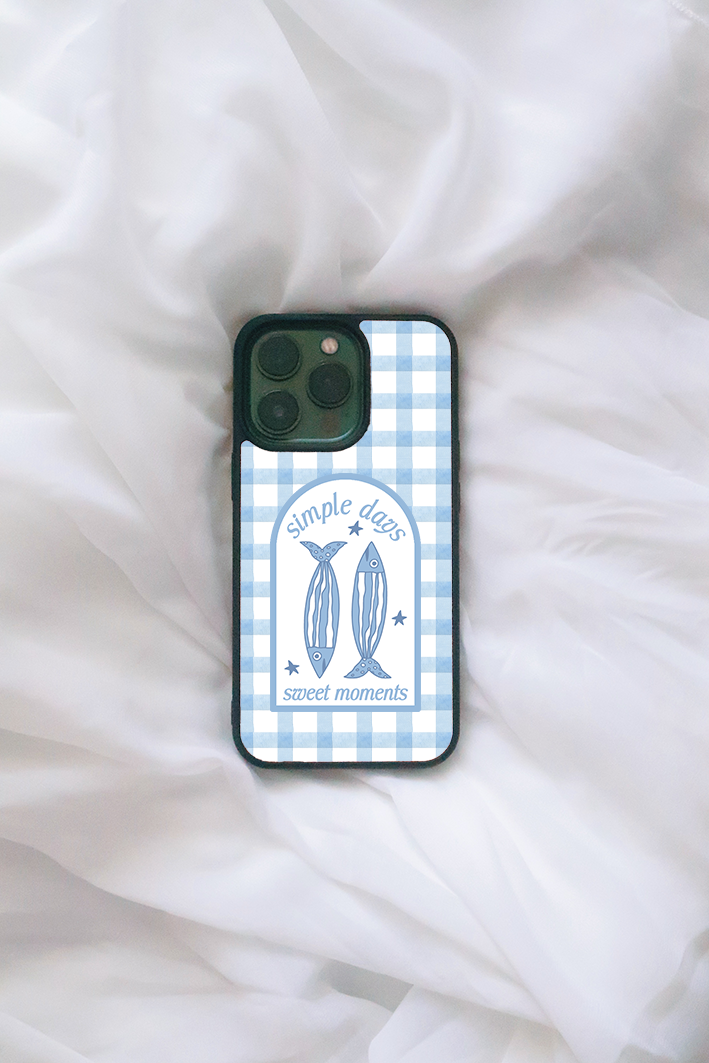 Simple Days Sardines iPhone Case – Spikes and Seams Simple Days Sardines iPhone Case – Spikes and Seams