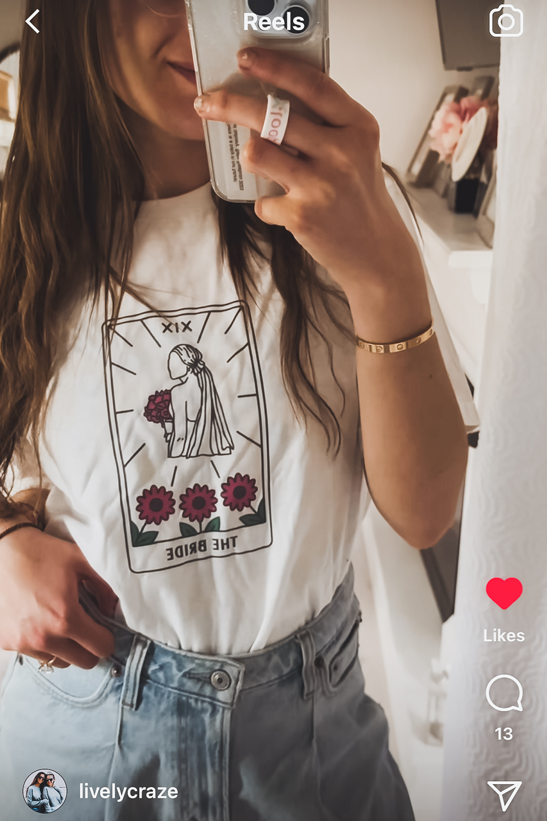 The Bride Tarot Card tee