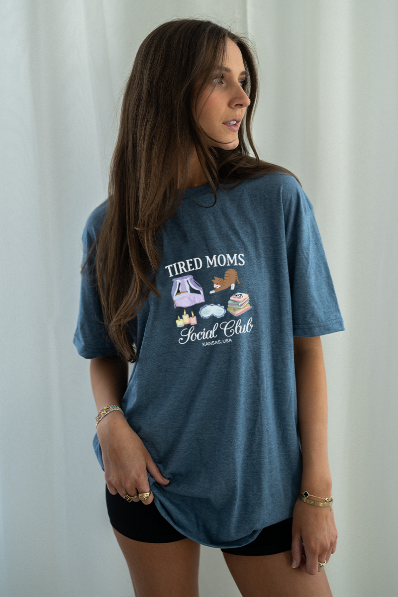 Tired Moms Social Club tee