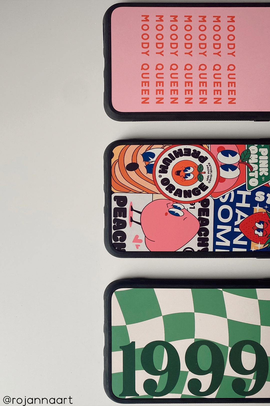 Custom Green Checkered iPhone case