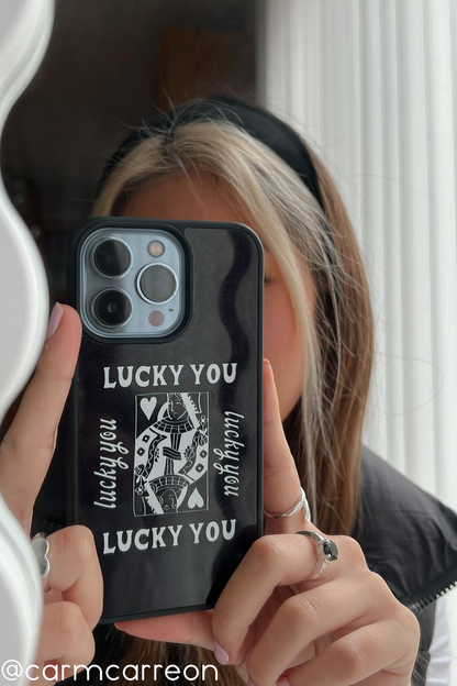 Lucky You iPhone case