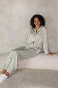 Agave Satin Pajama Pants Set