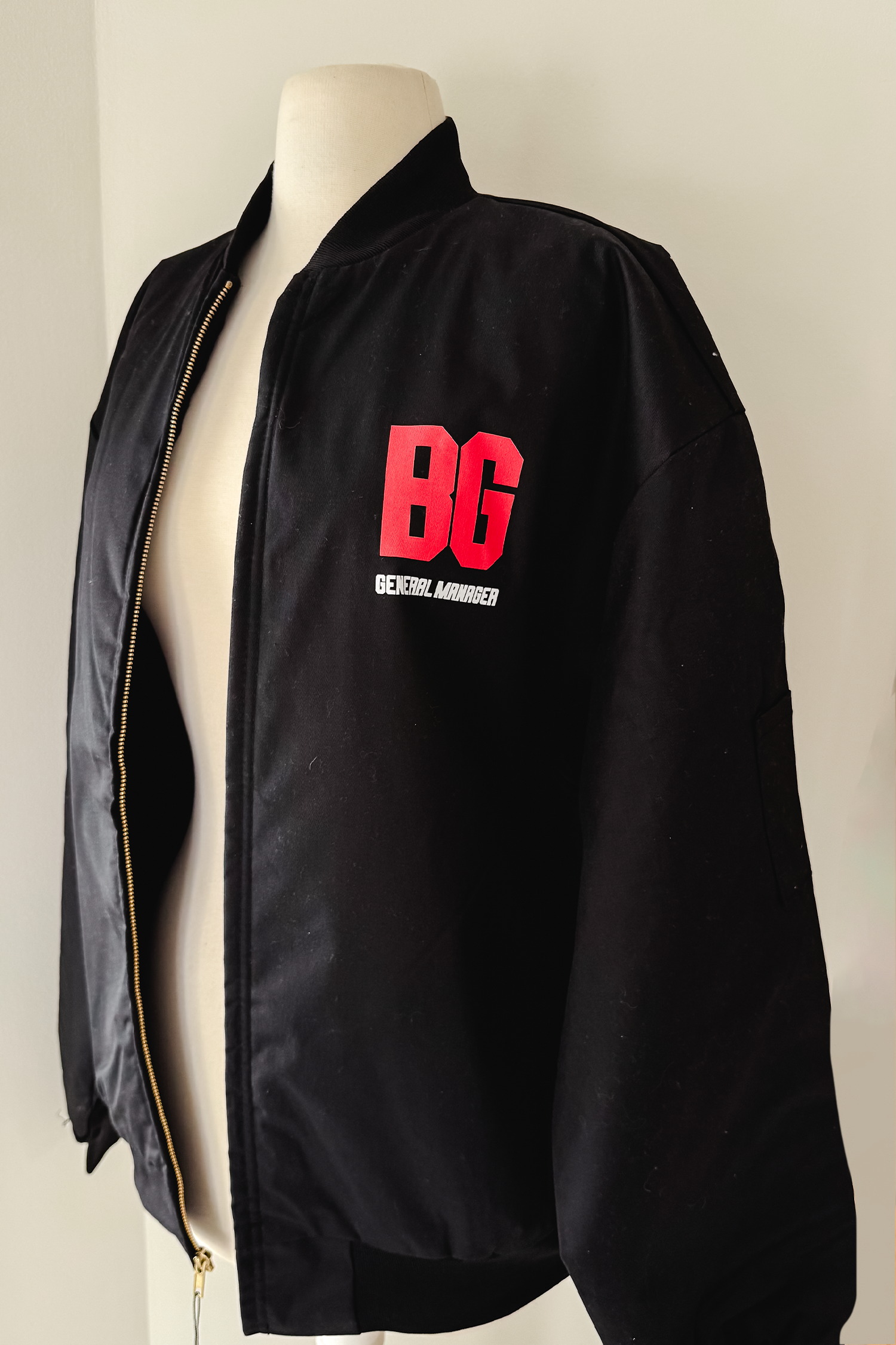 Custom Midweight Bomber Jacket - Front & Back Printing