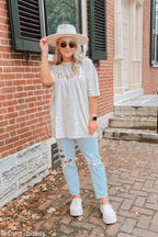 Custom Beige Wedding tee