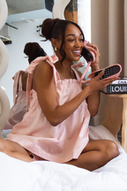 Bow Knot Pajamas - Blush