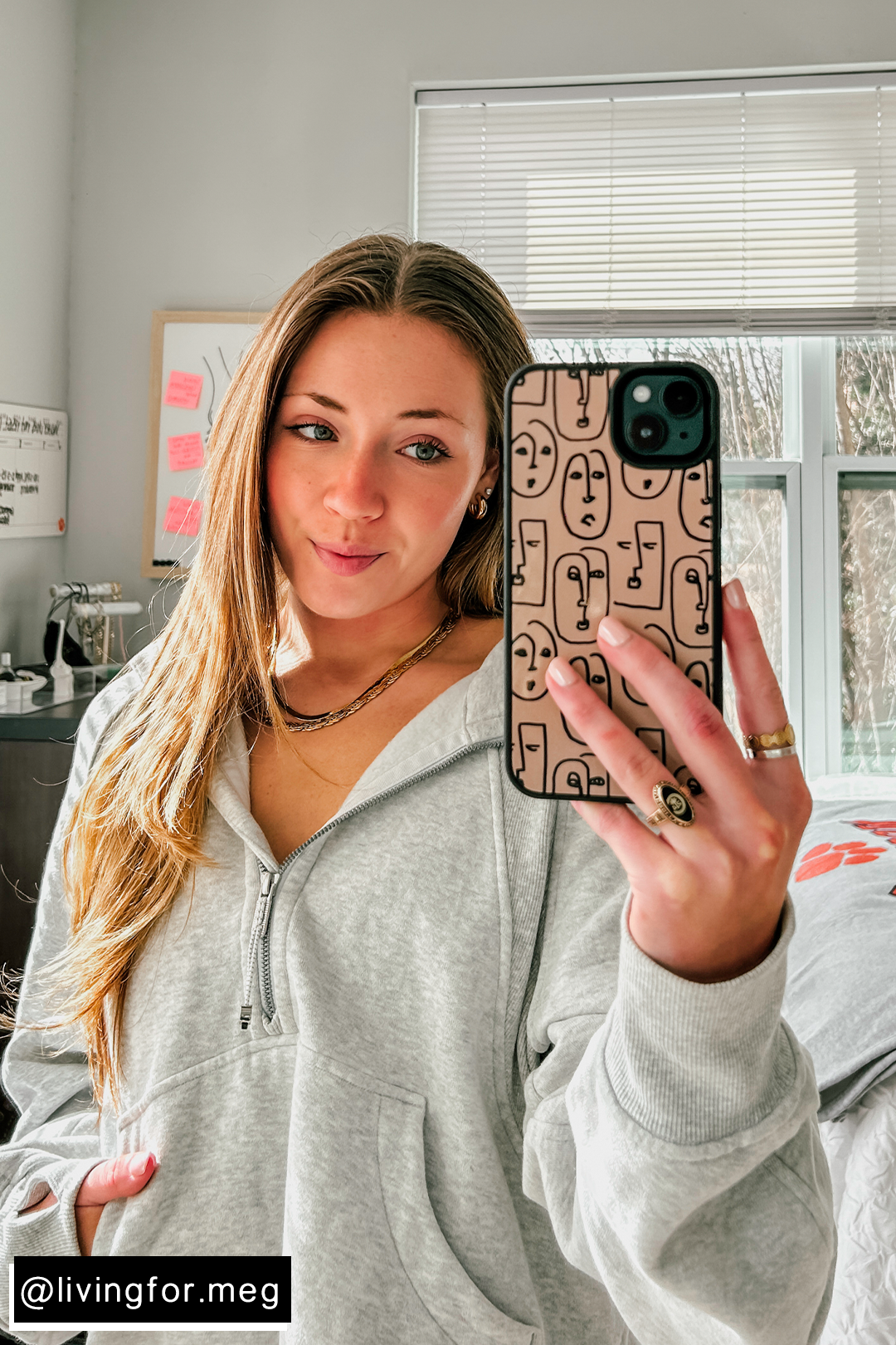 Boho Faces iPhone case