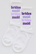 Purple Palette socks - choose your text!