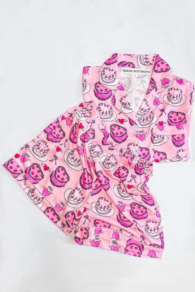 Cake Queen Satin Pajamas