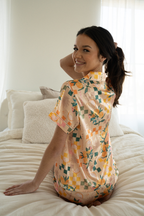 Checkered Picnic Satin Pajamas