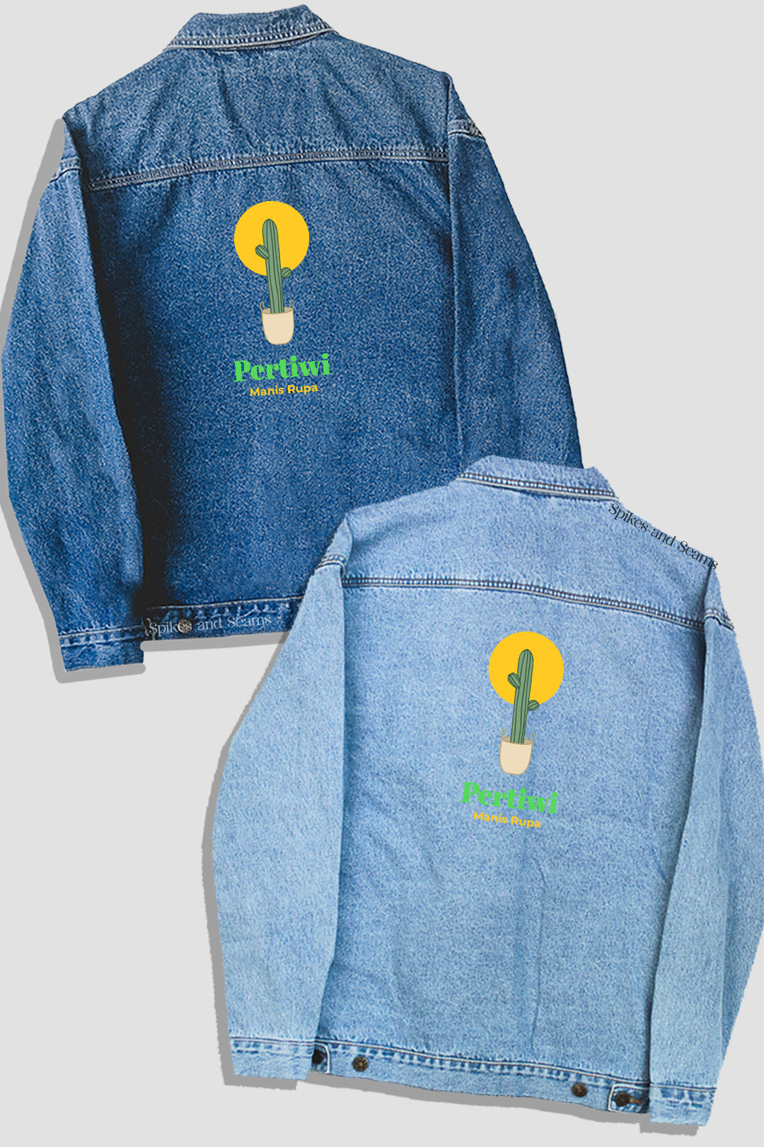 Custom Image or Design Denim Jacket