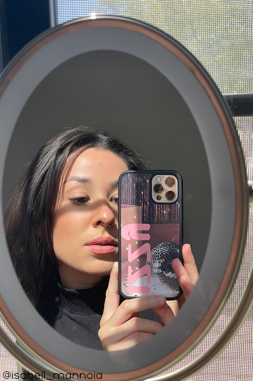 Custom Disco Ball iPhone case – Spikes and Seams