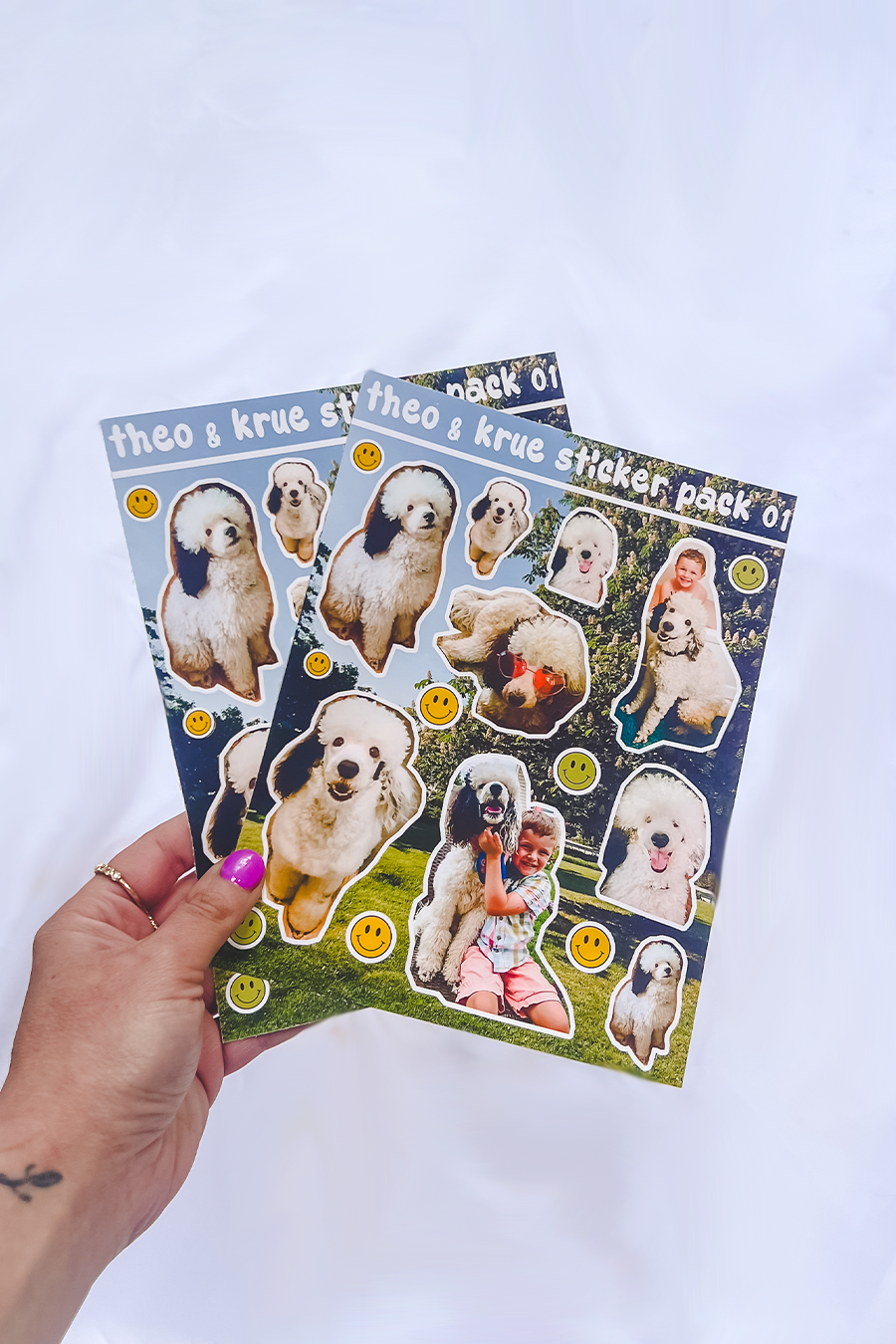 Custom Pet Sticker Sheet #1