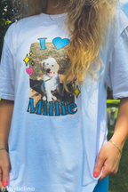 Custom "I Love my Pet" tee