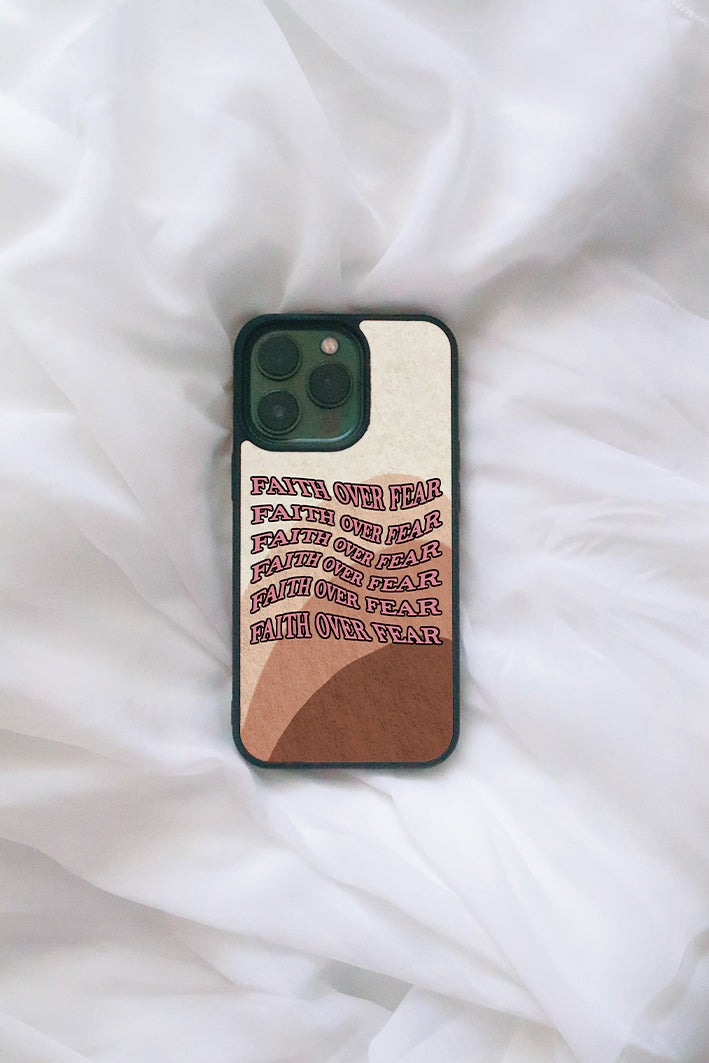 Faith over Fear iPhone case