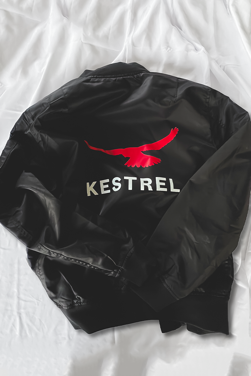 Custom Mid-weight Bomber Jacket - Front & Back Printing