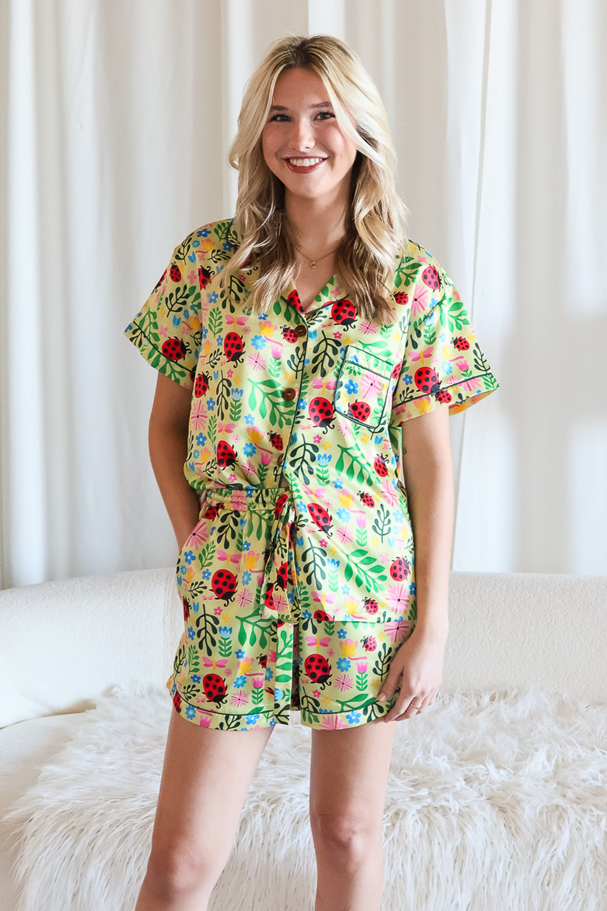Garden Gal Shorts Set
