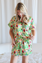 Garden Gal Shorts Set