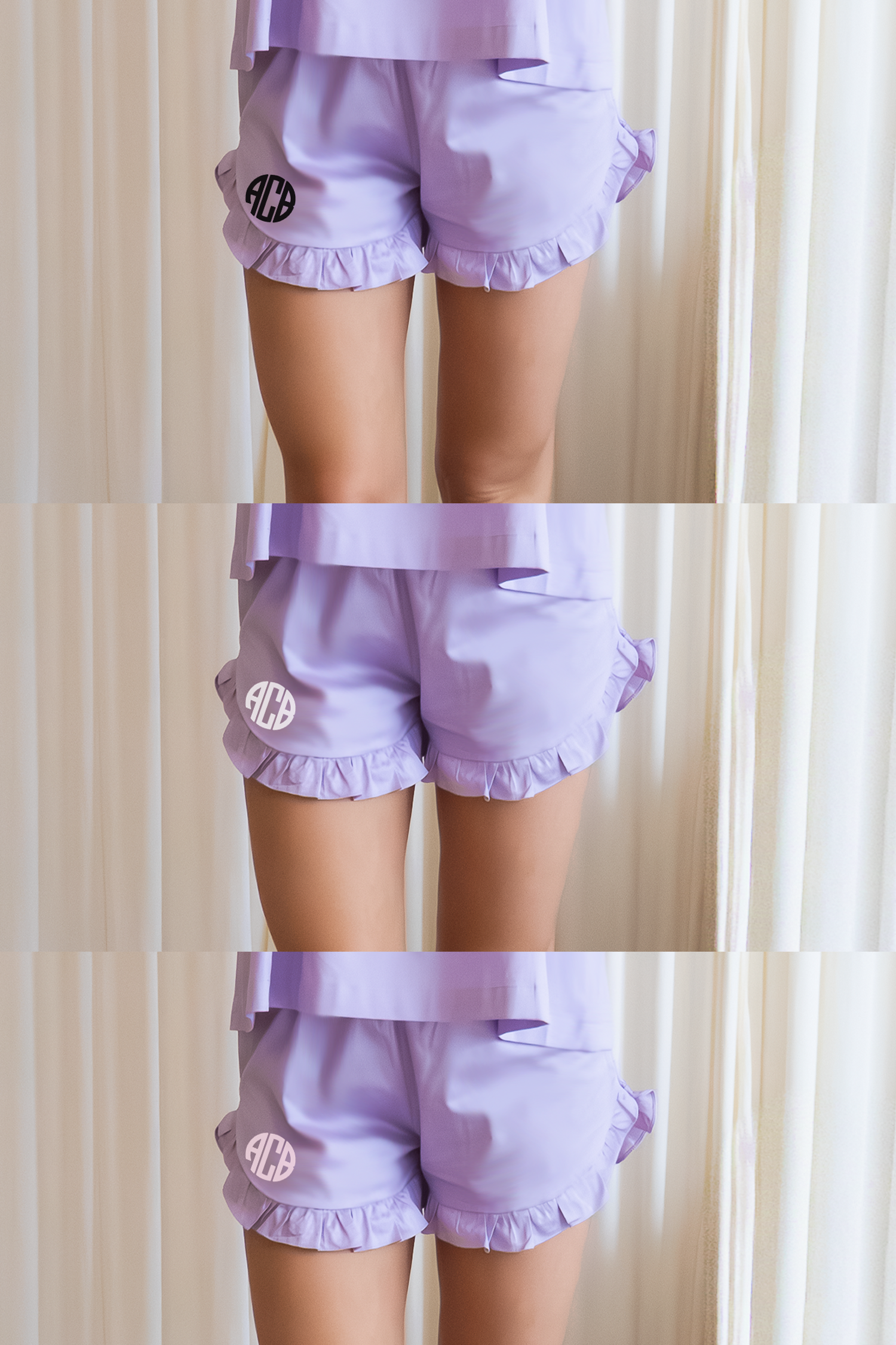 Bow Knot Pajamas - Lilac