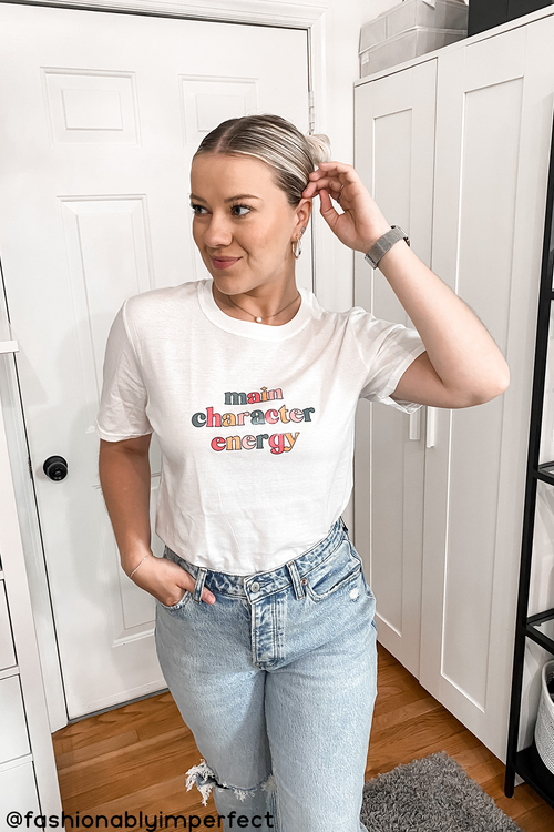 Main Character Energy tee