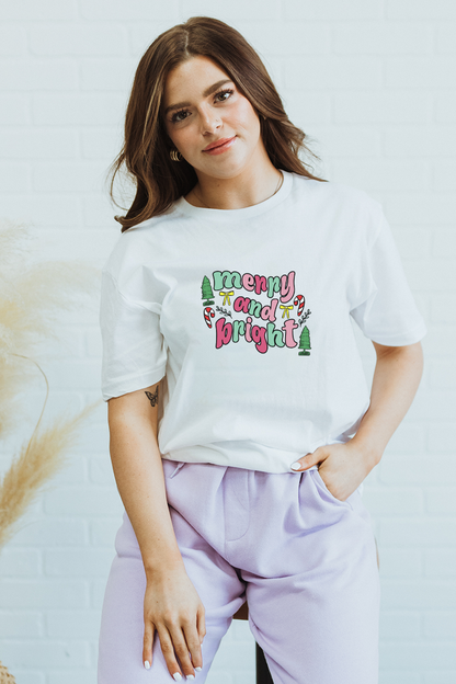 Merry and Bright tee