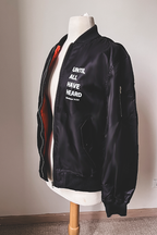 Custom Padded Bomber Jacket - Front & Back Printing