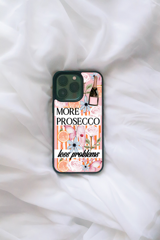 More Prosecco, Less Problems iPhone Case