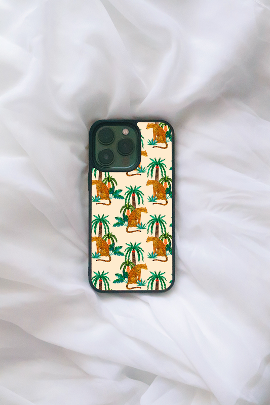 Palm Cheetah iPhone case