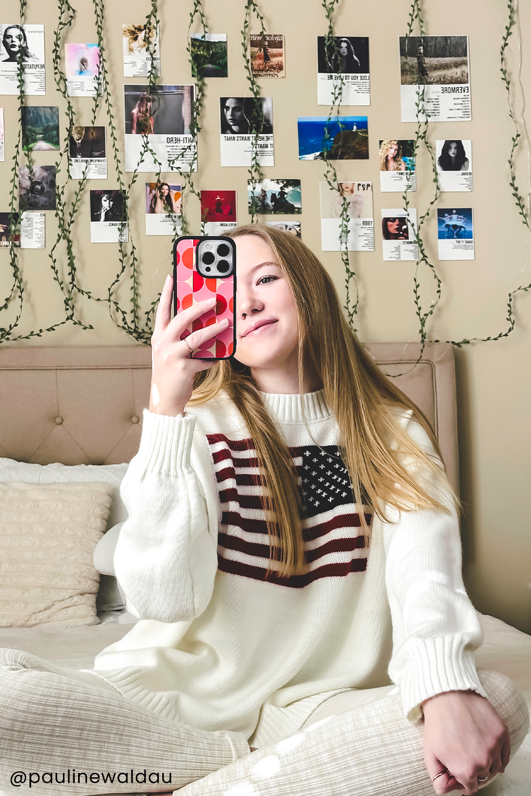 Pink Retro iPhone Case