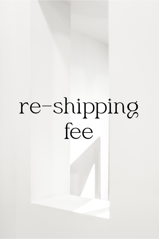 Re-shipping fee
