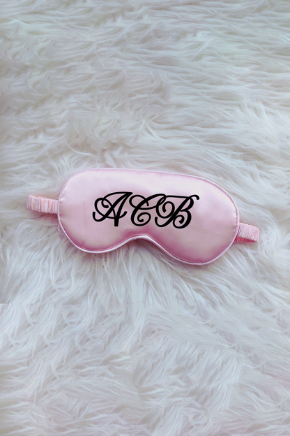 Custom sleep mask