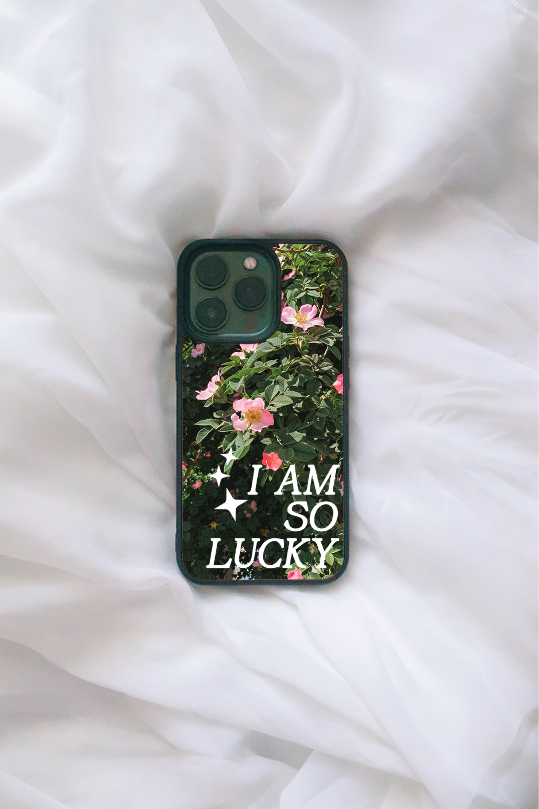 I Am So Lucky iPhone case
