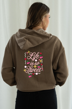 Life is So Sweet Chocolate Brown Hoodie