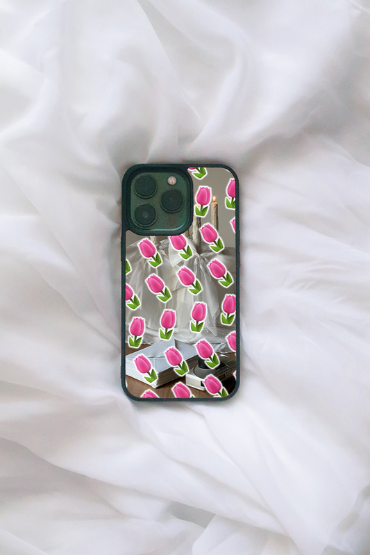 Soft Tulips iPhone Case