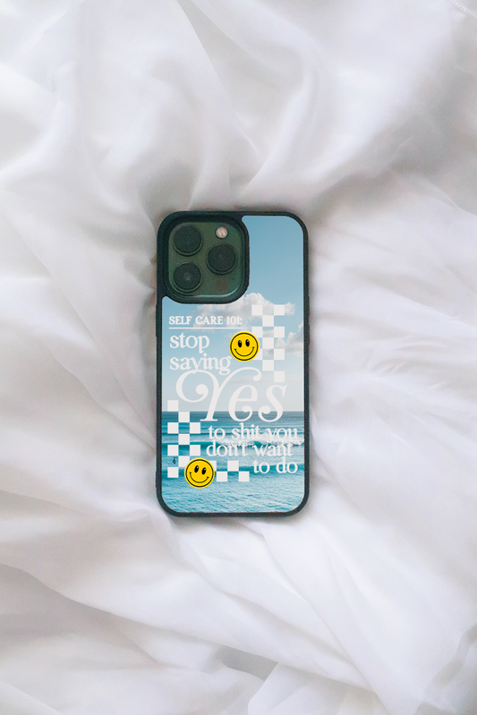 Stop Saying Yes iPhone case