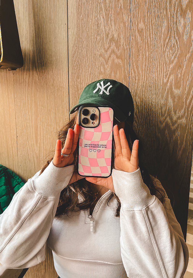 You are exactly where you're supposed to be iPhone case