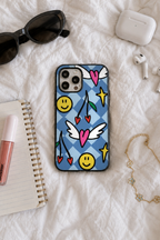 Trendy Icons iPhone Case