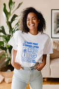 Waves First, Worries Later Tee
