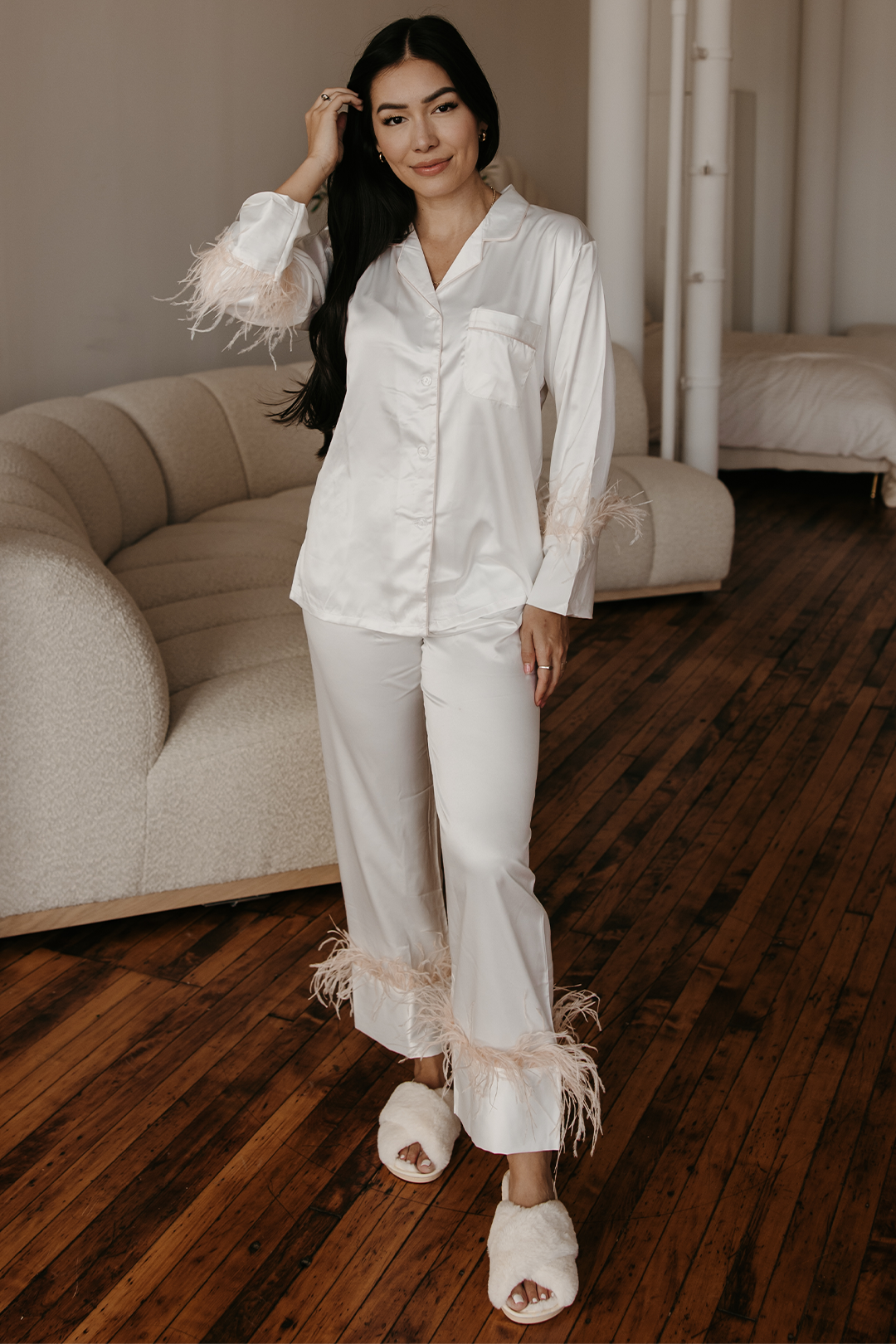 Feather sleepwear discount
