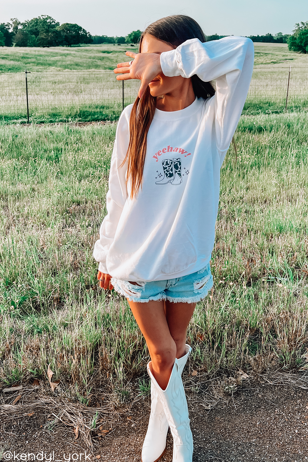 Yeehaw! crewneck
