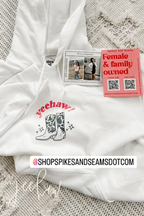 Yeehaw! hoodie - White