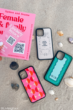 Pink Retro iPhone Case