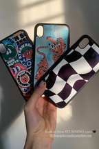 Vintage Stickers iPhone case