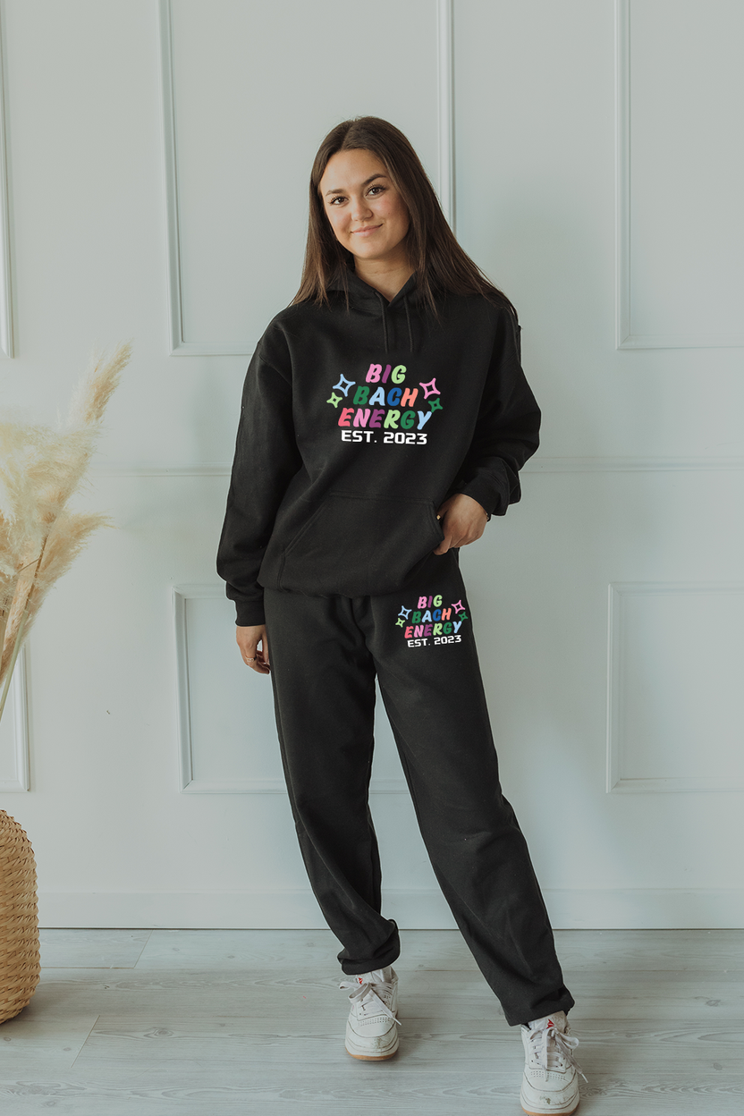 Matching Set Text Rainbow Text Wedding matching set - Black – Spikes and Seams