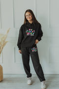 Rainbow Text Wedding matching set - Black
