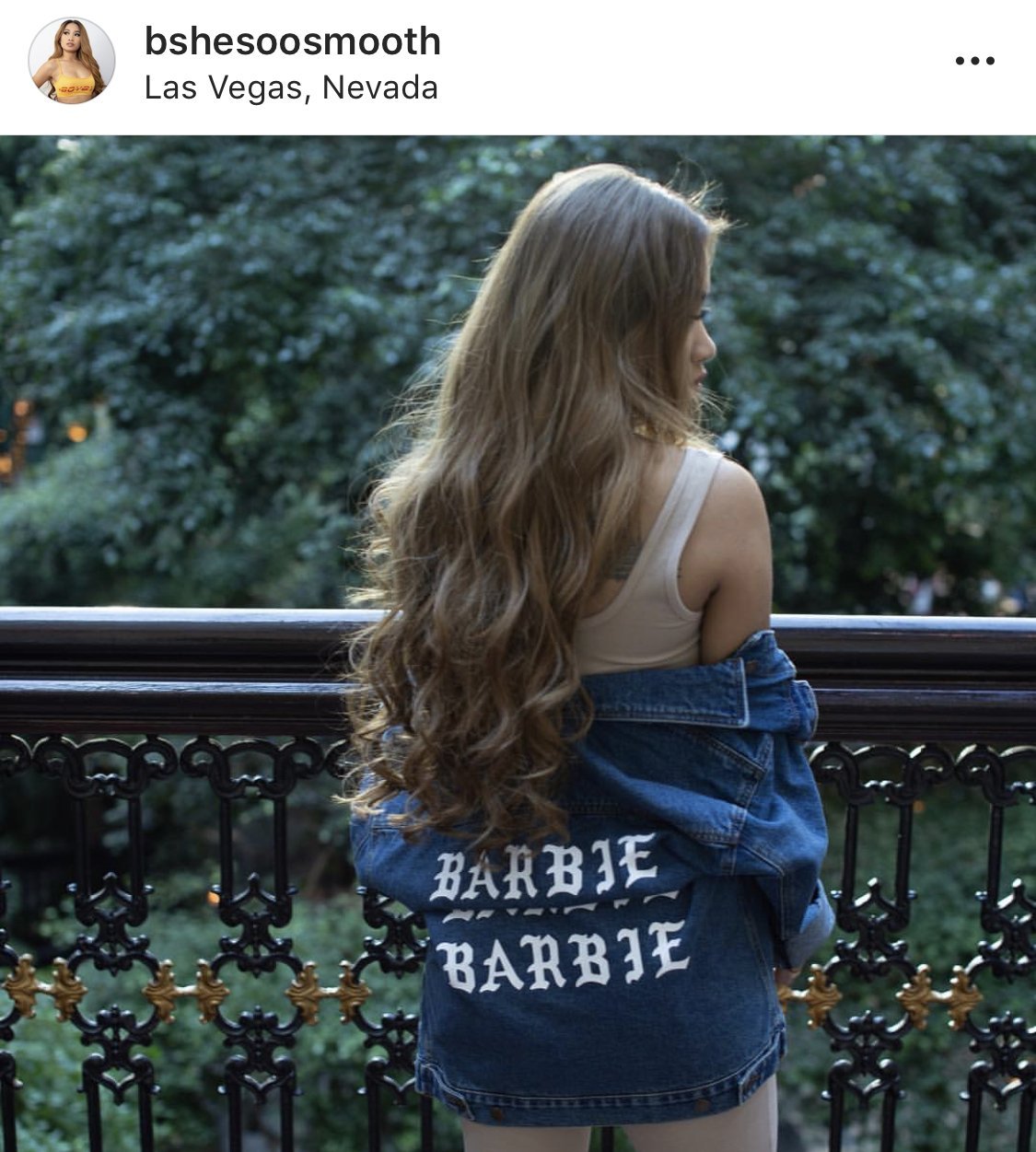 Custom Denim Jacket - repeat font.