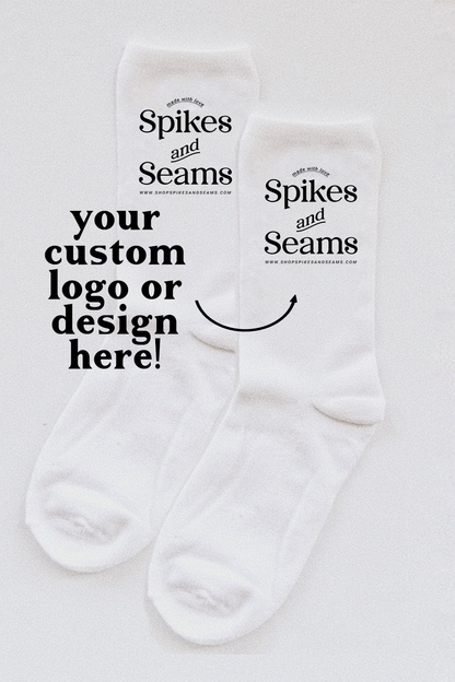 Custom socks - upload your design!